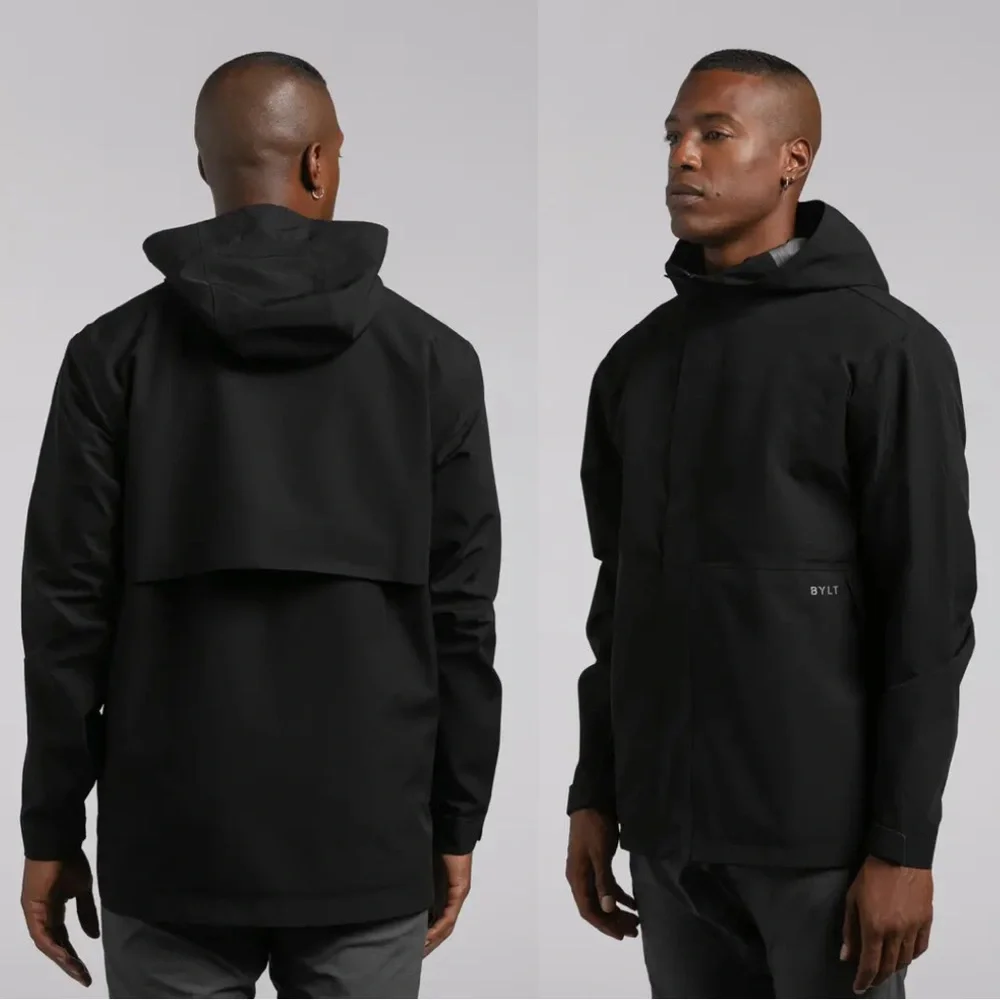 BYLT Basics Black Men's Jacket - Picture 1 of 12